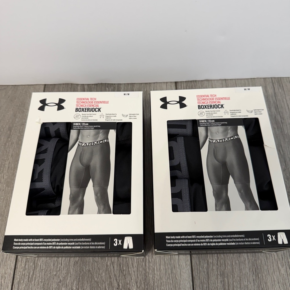 Under Armour 6 Pairs Boxerjock NWT Medium